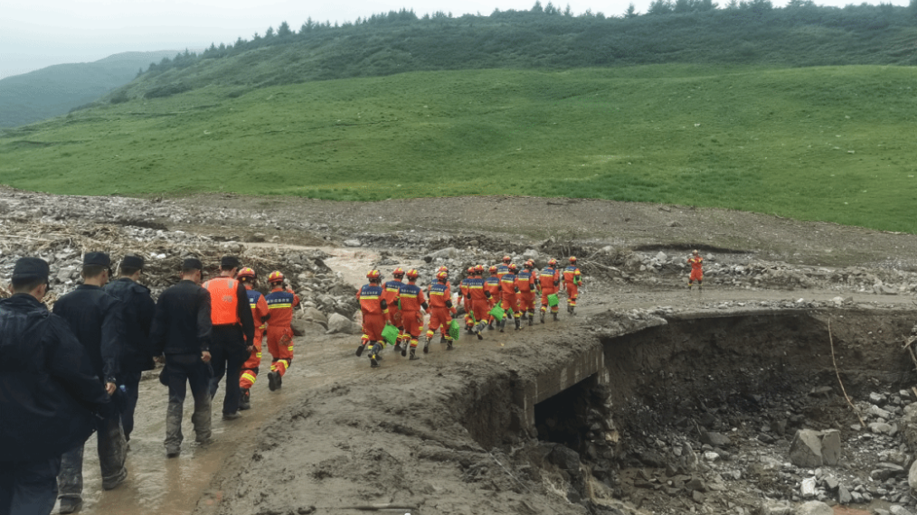 甘肅能化集團專業救援隊圓滿完成榆中搶險救災任務